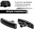 Xinctai 2PCS Flowing Sequential LED Side Marker Light Turn Signal Lamp Dynamic Blinker for Range Rover Sport L320, LR2 Freelander 2 L359, LR3 LR4 ...