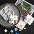 9-Cavity Flower Pots Urns Silicone Fondant Mold Flower Vase Gum Paste Mold for Sugar Paste Wedding Party Cupcake Cake Decorating Topper Decoration...