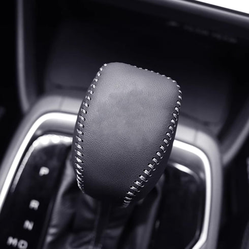 Car Shift Knobs Cover Leather Shift Lever Gear Handle Cover for Subaru Crosstrek/Impreza 2024 2025 Decoration Accessories Scratch Prevention Prote...