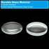 PATIKIL 0.4" (10mm) Focal Length Double Convex and Concave Lens Set, Glass Optically Polished Round Edges Lens for Physics Experiment Classroom, C...