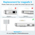 BIGCOON for Magsafe 3 Cable - Fast Charging | Compatible with MacBook Air (15''/13'' M3 2024) MacBook Air (15"/13" M2 2023/2022),MacBook Pro (16"/...