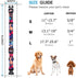 Rhea Rose Dog Collar for small Dogs Special Design Cute Floral Plant Pattern Girl Female Pet collar (Black, S)...