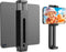 4"-12.9" Tablet Phone Mount for Tripod, Universal Tripod Mount Adapter for Cell Phone Pad Kindle, Tablet Tripod Mount with 1/4" Screw, Compatible ...