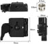 UTEBIT 323 RC2 Quick Release Plate, Metal Rapid Adapter with 1/4" and 3/8" Camera Screw Tripod Mount Plate Fit for Manfrotto 200PL-14 Ball Head Tr...