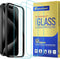 ArmorSuit 3 Pack Glass Screen Protector for iPhone 15 Pro Tempered Glass MilitaryShield Case Friendly (w/Alignment Tool)......