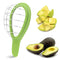 Avocado Slicer Tool - 3.2 x 6.3 Inches Avocado Cuber Tool with Ergonomic Handle, Easy to Use and Clean, Food-Grade Plastic and Stainless Steel, Go...