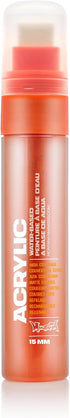 Montana Acrylic Paint Marker, 15mm, Standard Nib, Shock Orange Dark (045398)...