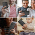 Aozuoton Galaxy A13 5G Case with Screen Protector, Full Body Protection Durable Rubber Cover Phone Case for Samsung, Black...