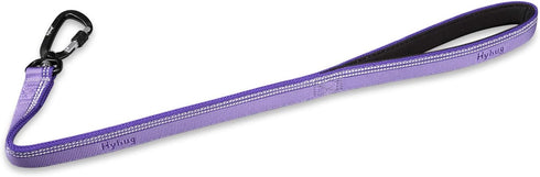 Hyhug Pets 24 Inches Short Leash (2021 and Sturdy Jacquard Weave Nylon Lead for Giant Large Medium Dogs Walking, Jogging,Camping and Training. (24...