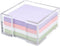 Acrylic Sticky Note Holder, 3 x 3 Crystal Clear Acrylic Notepad Holder Acrylic Sticky Note Dispenser for Dorm Room and Office Desk Organizer...