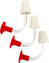 National Artcraft® RED Floral-Style Hummingbird Feeder Tubes - Make Your Own Hummingbird Feeder (Pkg/3)...