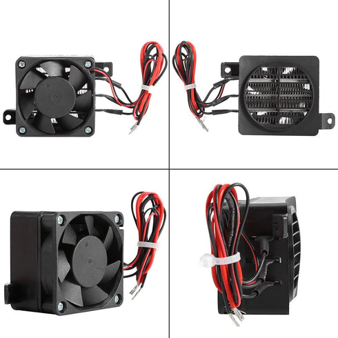 Constant Temperature PTC Electric Fan Heater for Car Small Space Heating Incubator(12V 150W)...