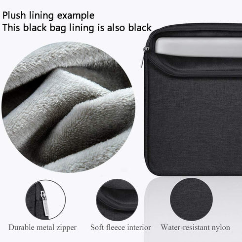 Laptop Sleeve 13 13.6 Inch Compatible with MacBook Air/Pro 13 M1/M2,Surface Laptop 4/5,Surface Pro X/9/8,13.5”Chromebook,Slim Computer Cover Bag,B...