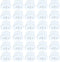 J.CARP 30Pcs White Plastic Cord Locks End Spring Toggle Stopper, Double Hole Elastic Cord Adjuster, Suit for Drawstrings, Bags, Shoelaces, Clothin...