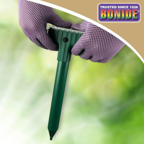 Bonide (BND61121) - Molemax Sonic Spike Repeller, Solar Powered Mole and Gopher Repellent...