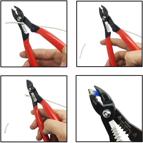 4 IN 1 Multi-Purpose Light-duty Wire Service Plier...