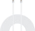 Uvital 100 Feet Telephone Landline Extension Cord Cable Line Wire with Standard RJ-11 6P4C Plugs(White 30.5M,1Pack)...
