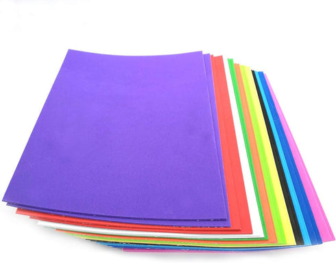 Eva Foam Sheets Sticker 22 Pack, 8.8 x 12.6 Inches, 2 MM Thick, 11 Colors, 2 Sheets Each Color, Scrapbooking, DIY Art, Party, Children Craft Activ...