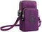 ZGMYC 3-Layers Cellphone Pouch Wristlet Purse Waterproof Sports Armband Shoulder Bag Wallet...