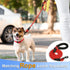 Taglory Reflective Adjustable Dog Collars for Puppy Small Medium Large Dogs, Thin Nylon Webbing and Quick Release Plastic Buckle(Red,Small)...