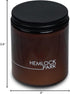 Hemlock Park Crackling Wood Wick Candle Handcrafted with Natural Coconut Wax (Standard 8 oz, Bergamot Cedar)...