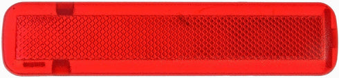 Dorman 74368 Rear Passenger Side Door Reflector Front Compatible with Select Cadillac / Chevrolet / GMC Models, Red...