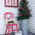 DFXSZ Christmas Pillow Covers 12x20 inch Christmas Tree Buffalo Porch Lumbar Pillow Covers Decor Farmhouse Outdoor Pillowcase for Couch Sofa...