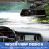 Car Rear View Mirror with Suction Cup, HD Rear View Mirror, Anti-Glare Mirrors, 360-Degree Adjustable, Reduce Blind Spots, Suitable for Car, Boat,...