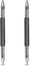 2 Pcs Dual Head Nail Setter 3/32? and 1/8? Spring Loaded Nail Set Hammerless Double Ended Nail Punch Tool, 3500 PSI Striking Force Counter Punch...