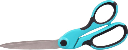 SINGER 00562 9-1/2-Inch ProSeries, Heavy Duty Bent Sewing Scissors, Teal - For Cutting Fabric, Denim, Paper & More (Three-Pack)...