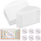 100 Sets Get Lucky Tonight Wedding Lottery Ticket Holders with Stickers Mini Lotto Lottery Ticket Holder Clear Glassine Envelopes for Wedding Favo...