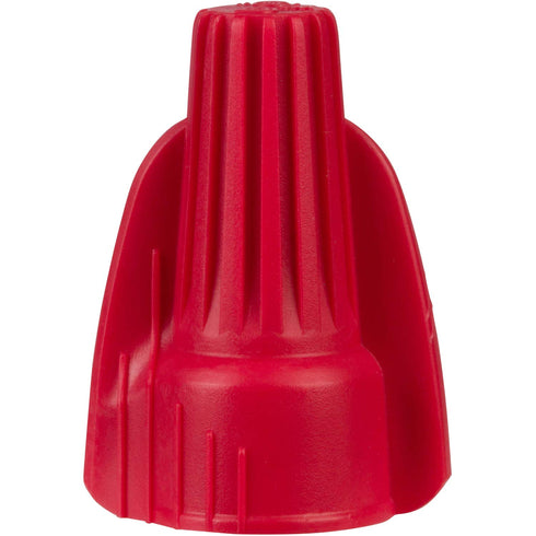 Morris Products Winged Twist Connectors – For Connecting Electrical Wiring – Flame Retardant Housing, Heavy Duty - Red - Max: 5#12, Min: 3#16 Wire...