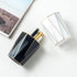 Ceramic Cone-Shape Pen Holder With Gold Line Stand Pencil Cup Pot Desk Organizer Makeup Brush Holder (Black)...