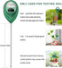 Soil Moisture Meter, 2 Pack Soil Moisture Monitor for House Plants, Soil Hygrometer Moisture Sensor for Indoor & Outdoor, Garden, Farm, Lawn Plant...