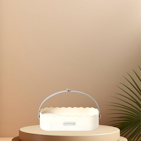 Makeup Brush Cleaner 3 in 1, Sponge and Make Up Brush Dryer, Makeup Tools Cleaning Box white...