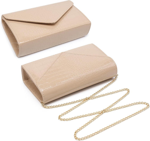 Dasein Women Glitter Evening Bags Formal Clutches Wedding Purses Party Dressy Clutch Purse Cocktail Prom Handbags...