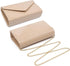 Dasein Women Glitter Evening Bags Formal Clutches Wedding Purses Party Dressy Clutch Purse Cocktail Prom Handbags...