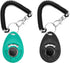 2pcs Dog Training Clickers with Wrist Strap and Clasp, Lightweight Durable Pet Trainer Clear Sound Pup Training Clicker for Dog Puppy Cat, Gift fo...