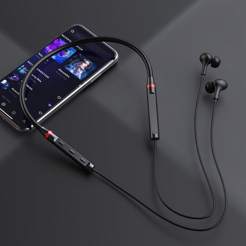 Bluetooth Neckband Headphones for Samsung S24 S23 A55 in-Ear Magnetic Earbuds Noise Canceling Stereo Sound Mic Wireless Headset for iPad Air Pro i...