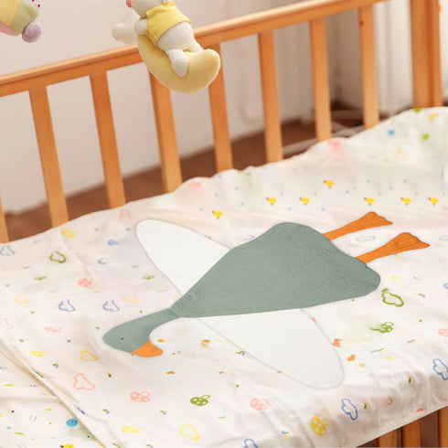 Duck Baby Blanket, Duck Loveys for Babies Cute Soft Duck Security Blanket Fabric Duck Cuddle Cover Baby Essentials Gift for Newborn Boys Girls...
