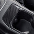 CheroCar Cup Holder Cover Frame Trim for Jeep wangler JL JLU 2018-2020, for Jeep Gladiator JT 2020 (Carbon Fiber)...