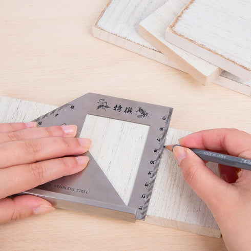 Shinwa Sokutei ANGLE SCRIBING SQUARE (62081) (Japan Import)...