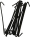 Jake Sales 6-1/2" Wire Ties aka, Chain Link Fence Hook Ties, Tie Wires (BLACK in color) (30 PACK)...