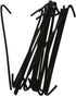 Jake Sales 6-1/2" Wire Ties aka, Chain Link Fence Hook Ties, Tie Wires (BLACK in color) (30 PACK)...