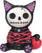 Black Mao Mao Cat Furry Bones Statue Display...