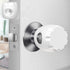 Door Knob Safety Cover, 4 Pack Baby Safety Door Handle Cover, Screw Thread Design, Reusable, Reliable Solution to Prevent Kids from Popping Off Th...
