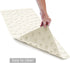 Non-Slip Bathtub Mat OTHWAY Soft Rubber Bathroom Bathmat with Strong Suction Cups (Beige)...