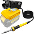 Soldering Iron Station Compatible with Dewalt 20V/18V DCB203 DCB204 DCB205 DCB206 Battery, Portable Cordless Soldering Iron Station Tool for DIY A...