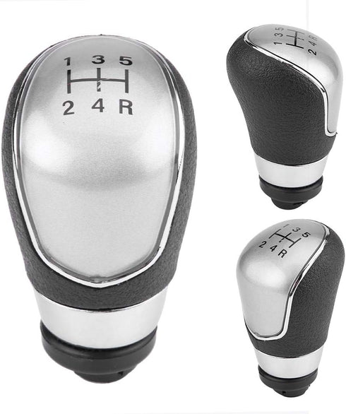 5 Gear Knob for Focus, Car 5 Speed Gear Shift Lever Knob Head for Focus Fiesta mk7 2008-2013...