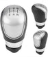 5 Gear Knob for Focus, Car 5 Speed Gear Shift Lever Knob Head for Focus Fiesta mk7 2008-2013...